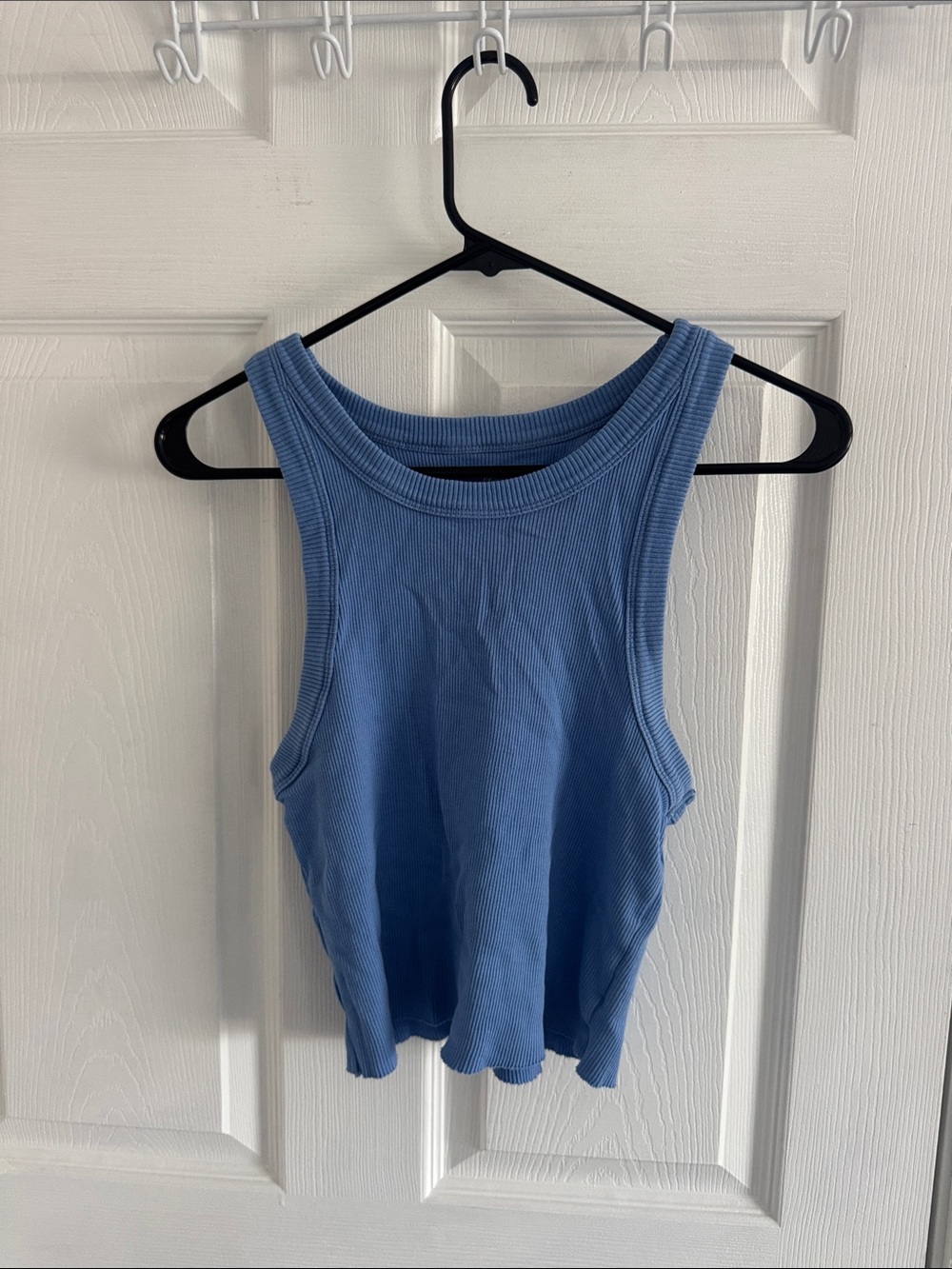 Aerie Blue Ribbed Tank Top